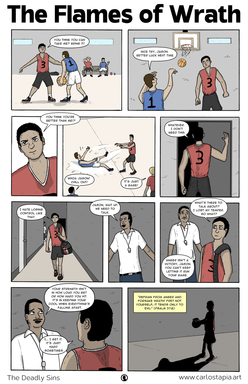 ╰┈➤ 02 The Flames of Wrath Free Poster