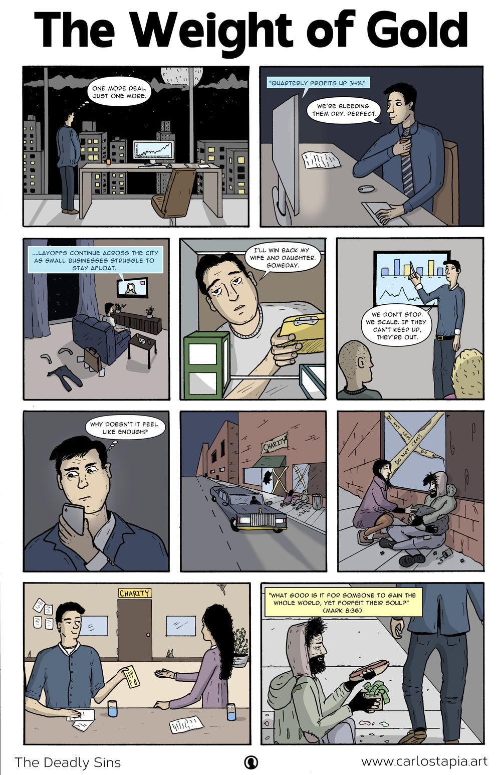 ╰┈➤ 06 The Weight of Gold