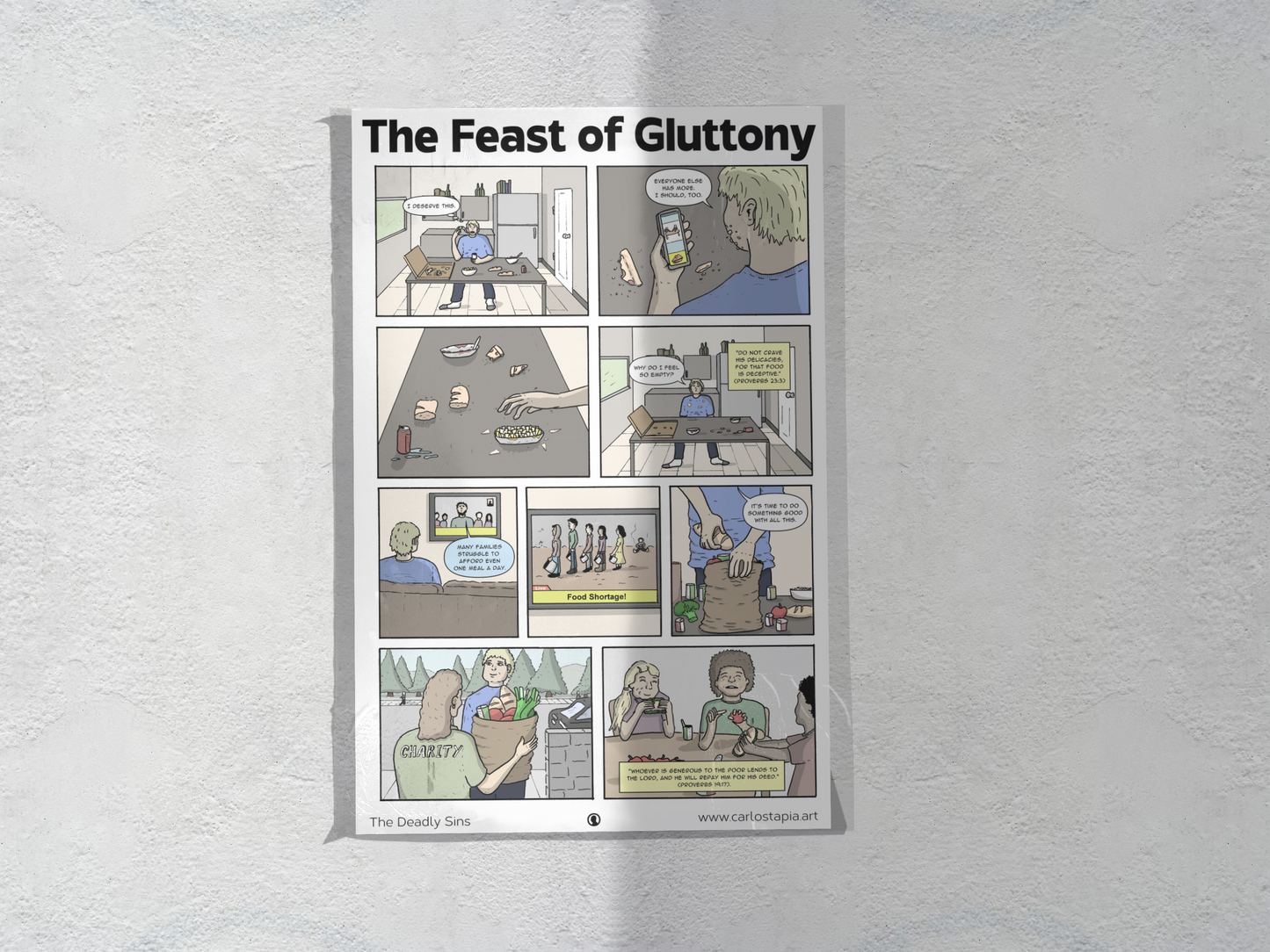 ╰┈➤ 04 The Feast of Gluttony Free Poster
